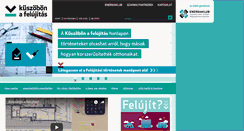 Desktop Screenshot of kuszobonafelujitas.hu